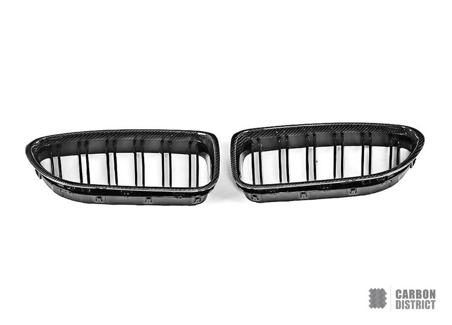 BMW 6 Series (F06/F12/F13) carbon fibre grille — fits 2012-2015