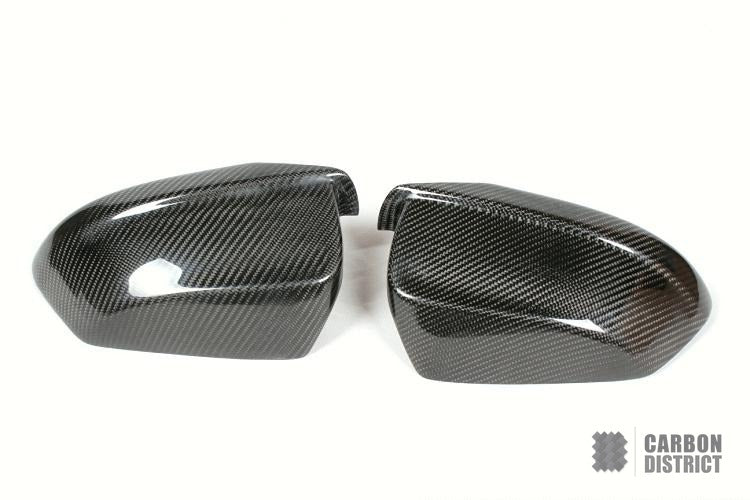 BMW 5 Series (F10) Carbon Fibre Mirror Caps (V1)