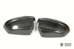 BMW 5 Series (F10) Carbon Fibre Mirror Caps (V1)
