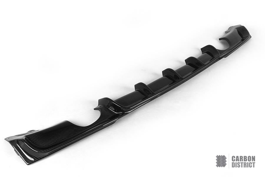 BMW 3 Series (F30) carbon fibre rear diffuser (twin outlet) — view 4
