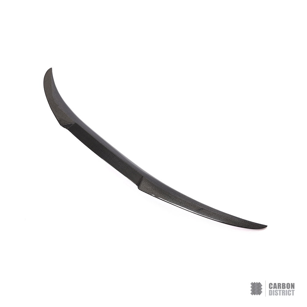 BMW 4 Series/M4 Convertible (F33/F83) carbon fibre spoiler (V1) — UV-stable gloss finish