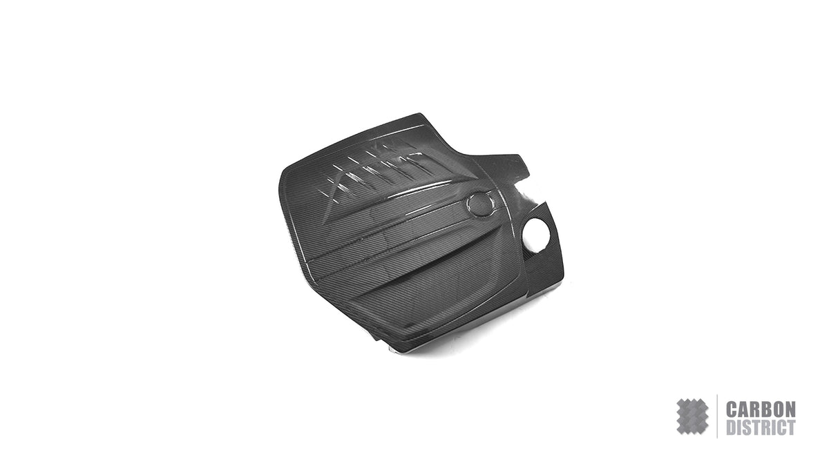 BMW M2 (F87) carbon fibre engine bay cover — view 4
