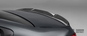 BMW 5 Series/i5/M5 (G60/G90) dry carbon fibre spoiler — UV-stable gloss finish