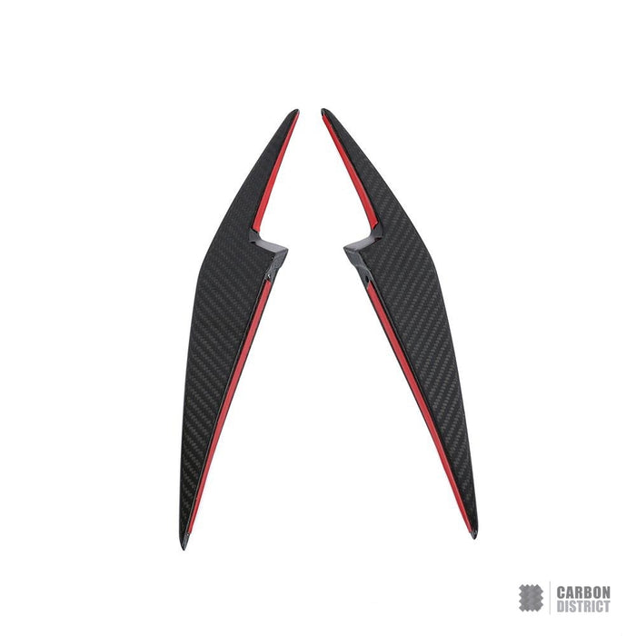 Ferrari 458 Speciale (F142) Carbon Fibre Front Canards