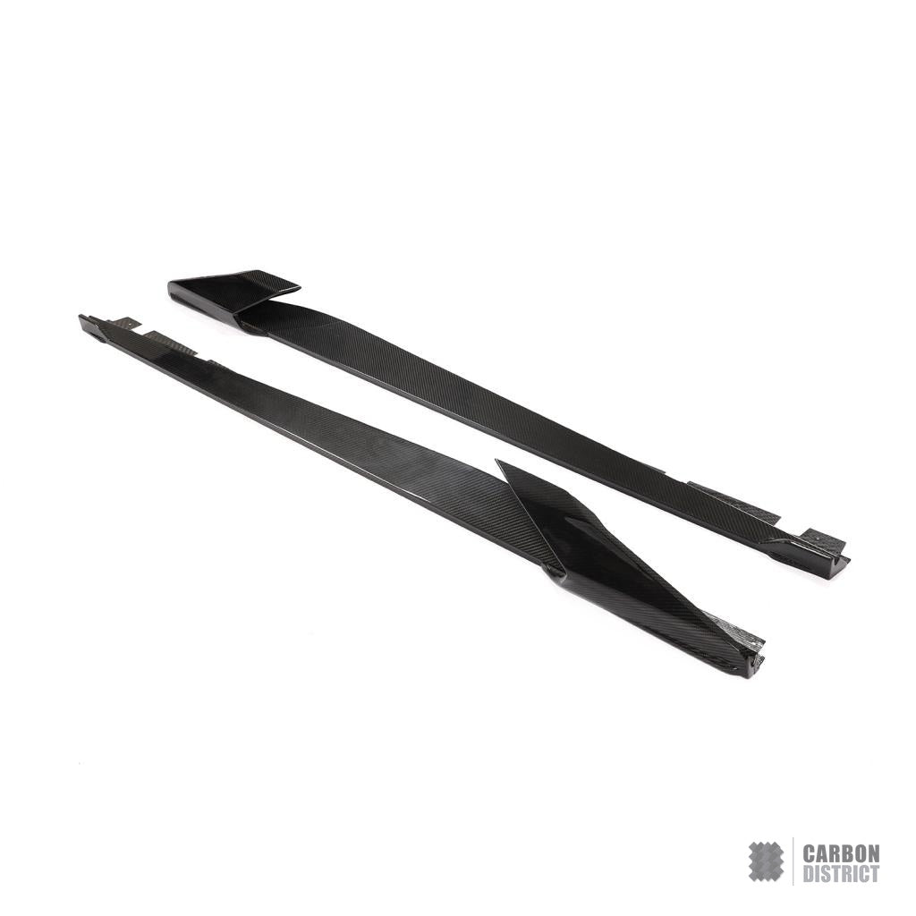 Ferrari 488 (F142M) Dry Carbon Fibre Side Skirts