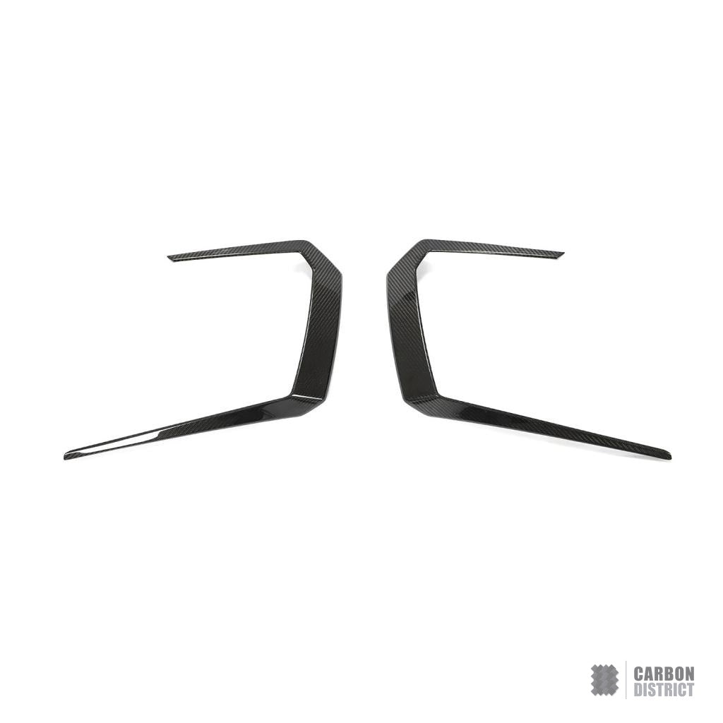 Lamborghini Urus (LB636) Carbon Fibre Front Bumper Inserts