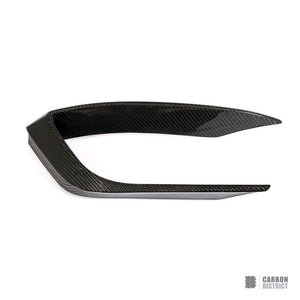 Maserati Ghibli (M157) Carbon Fibre Front Bumper Inserts