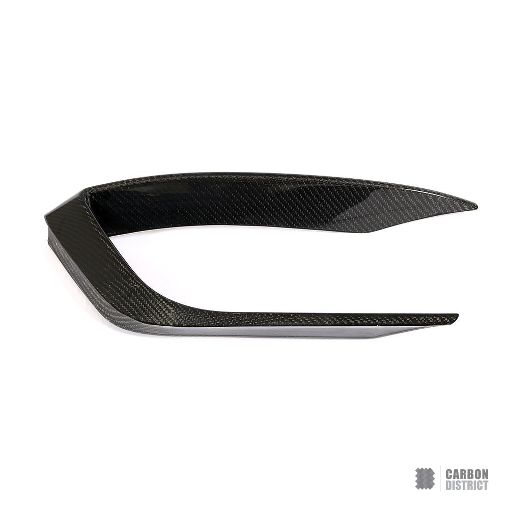 Maserati Ghibli (M157) Carbon Fibre Front Bumper Inserts