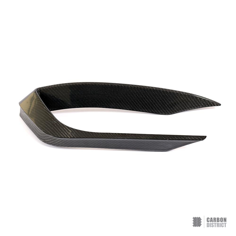 Maserati Ghibli (M157) Carbon Fibre Front Bumper Inserts