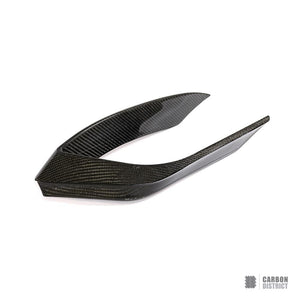 Maserati Ghibli (M157) Carbon Fibre Front Bumper Inserts