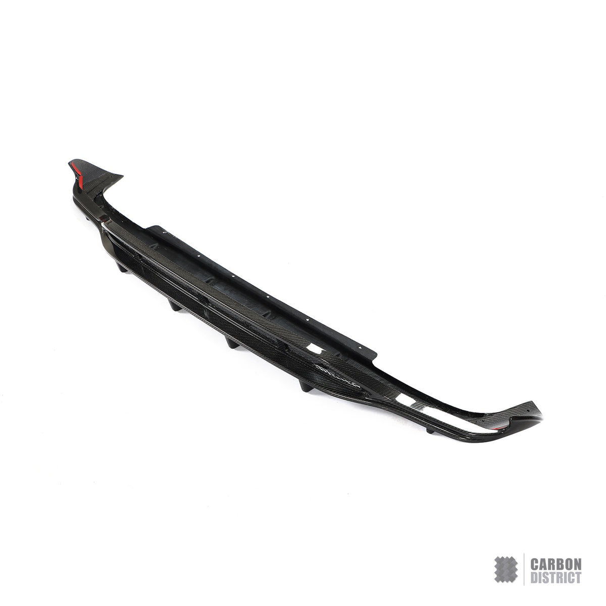 Mercedes CLS (C257) carbon fibre rear diffuser (V1) — UV-stable gloss finish