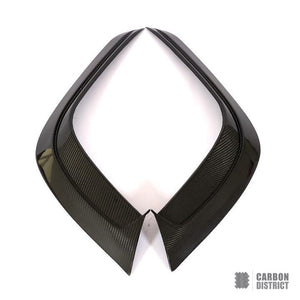 Mercedes GLE Coupe (C292) carbon fibre front canards — fits 2015-2019