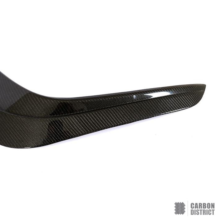 Mercedes GLE Coupe (C292) carbon fibre front canards — view 5