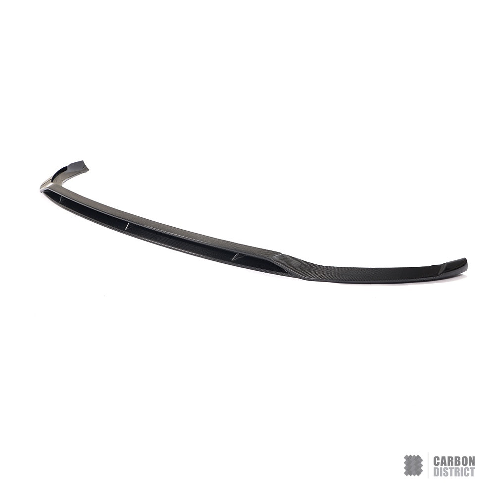 Mercedes C-Class Coupe/Cabriolet (C205/A205) carbon fibre front lip (V1) — fits 2016-2023