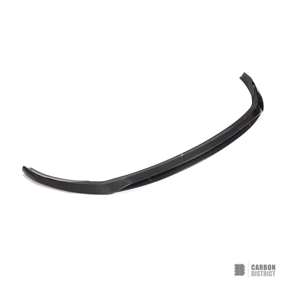Mercedes C-Class Coupe/Cabriolet (C205/A205) carbon fibre front lip (V1) — view 4