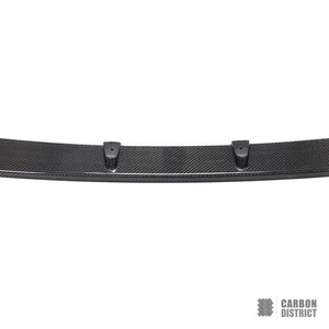 Mercedes C-Class Coupe/Cabriolet (C205/A205) carbon fibre front lip (V2) — fits 2016-2023