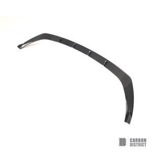 Mercedes C-Class Coupe/Cabriolet (C205/A205) carbon fibre front lip (V2) — view 4