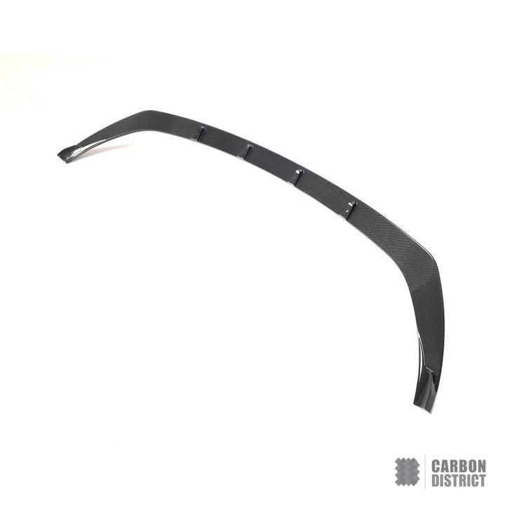 Mercedes C-Class Coupe/Cabriolet (C205/A205) carbon fibre front lip (V2) — view 4