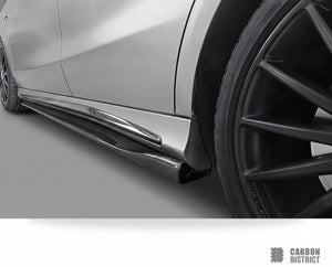Mercedes CLA (W117) Carbon Fibre Side Skirts