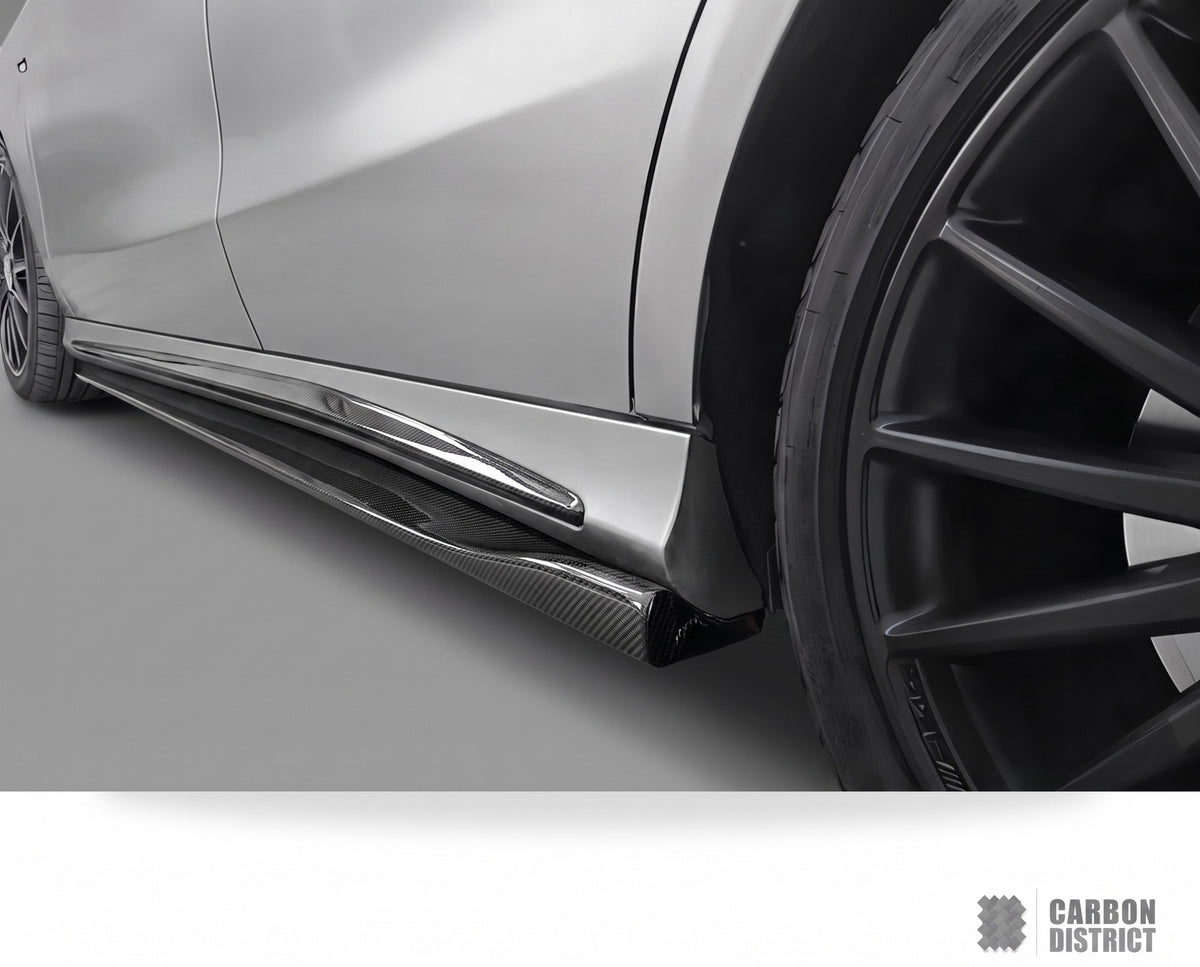 Mercedes CLA (W117) Carbon Fibre Side Skirts