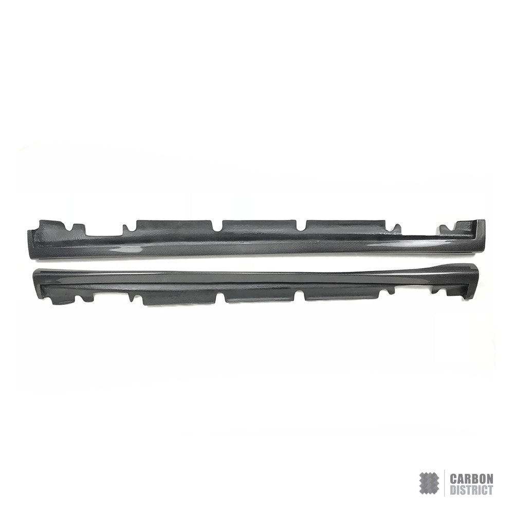 Mercedes A-Class (W176) Carbon Fibre Side Skirts V2