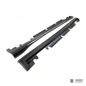 Mercedes A-Class (W176) Carbon Fibre Side Skirts V2