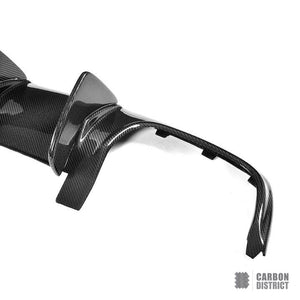 Mercedes C63 AMG (W204) carbon fibre rear diffuser — view 4