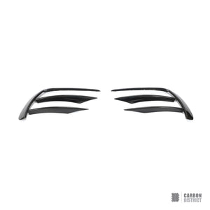 Mercedes E-Class (W213) Dry Carbon Fibre Front Canards