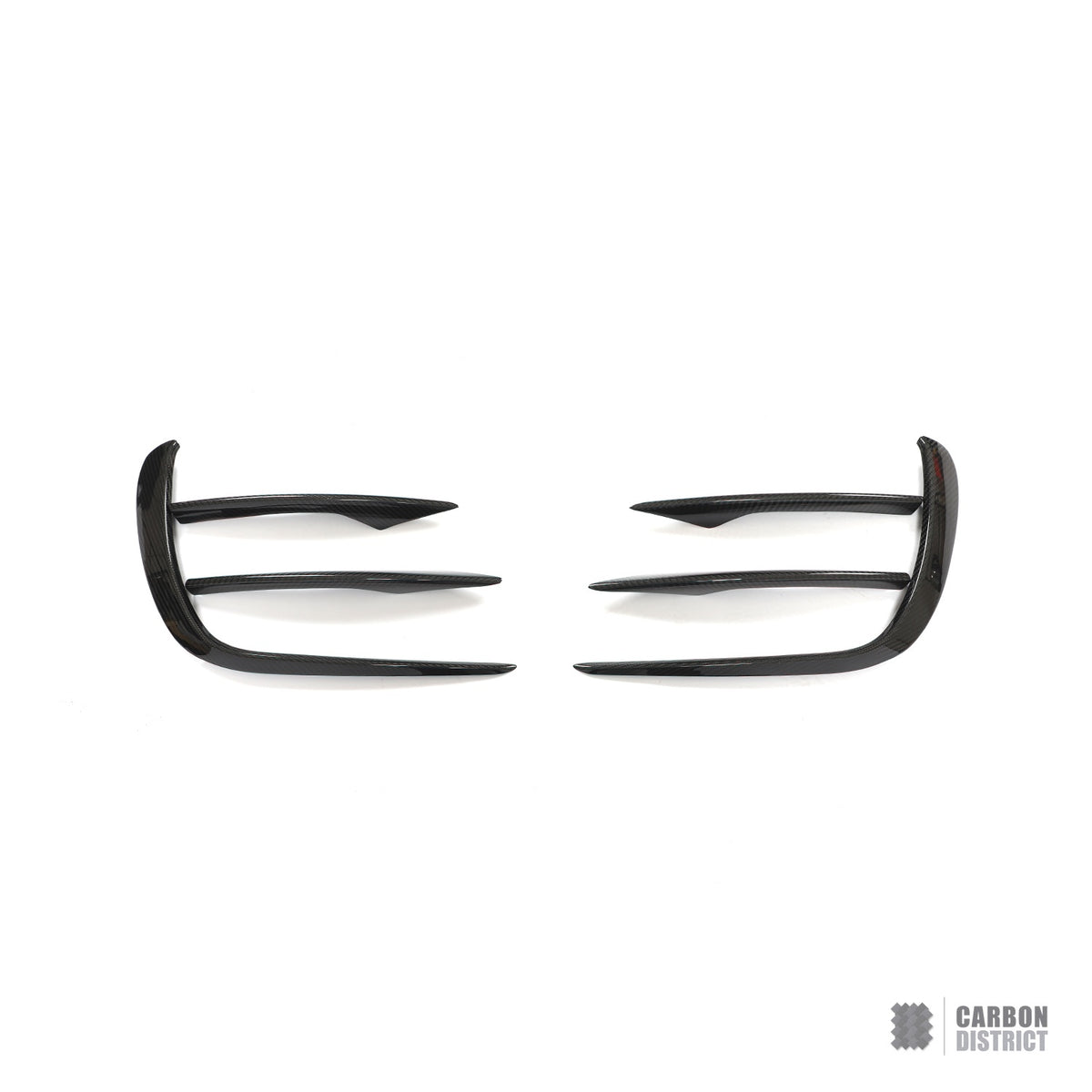 Mercedes E-Class (W213) Dry Carbon Fibre Front Canards