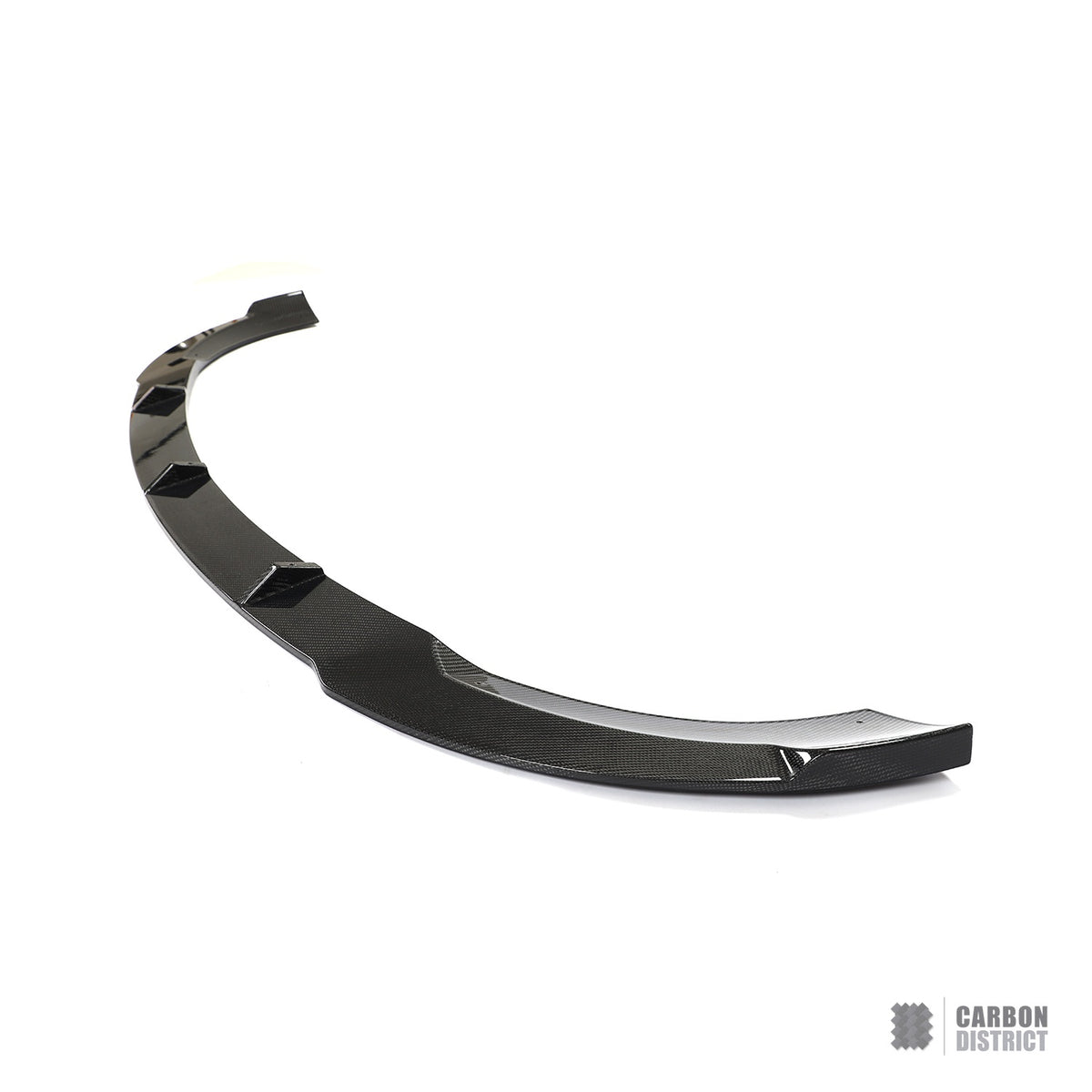 Mercedes E-Class (W213) carbon fibre front lip (base) — view 5