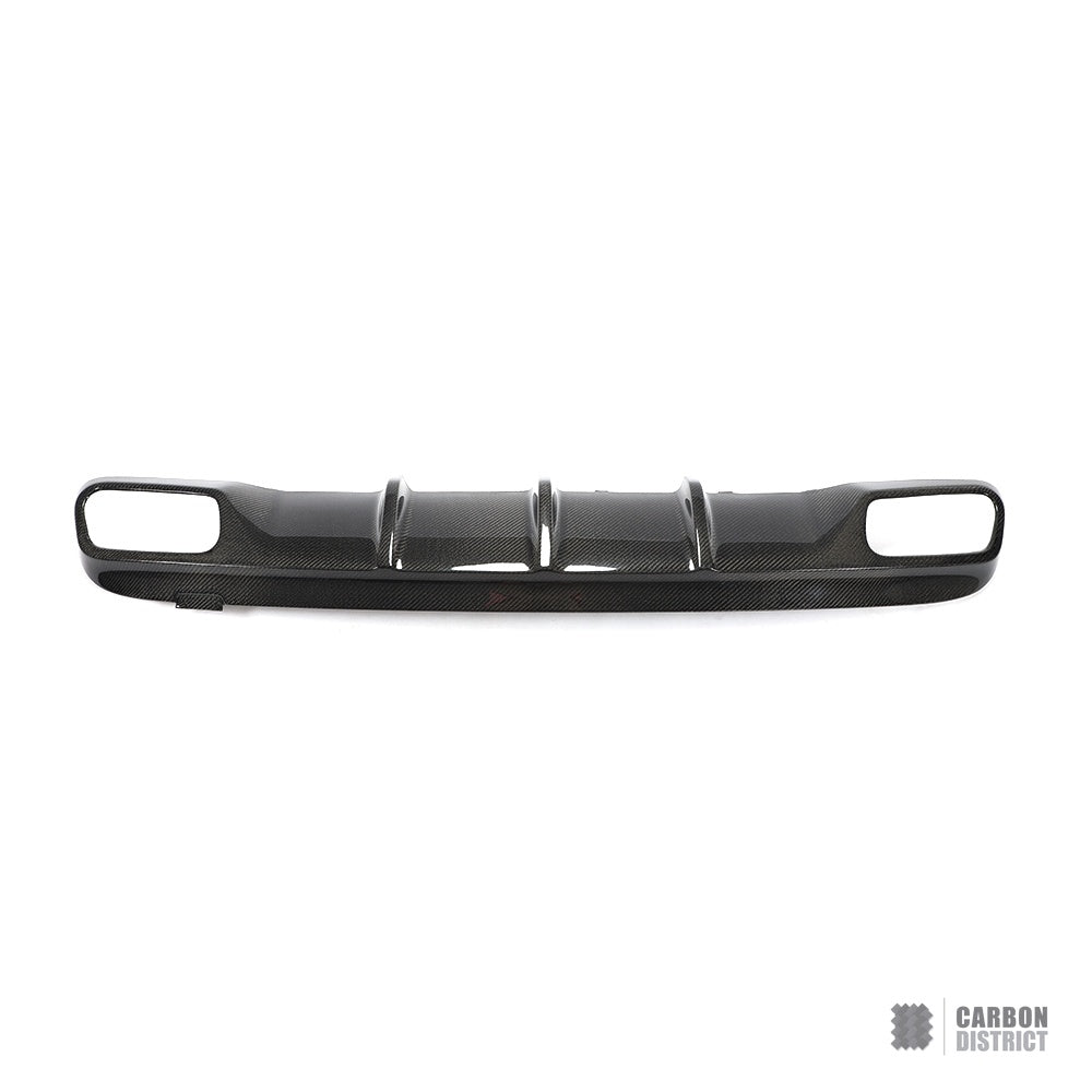 Mercedes GLA (X156) carbon fibre rear diffuser — view 4