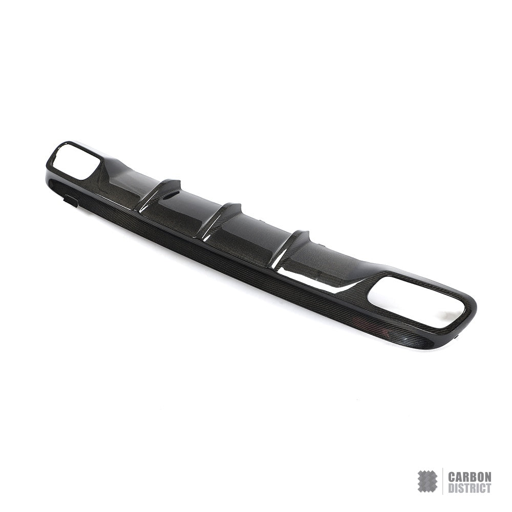 Mercedes GLA (X156) carbon fibre rear diffuser — view 5