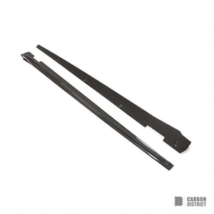 Porsche Panamera (971) carbon fibre side skirts (V2) — view 5