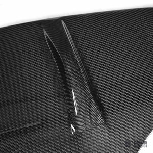 Porsche Macan (95B.1) carbon fibre rear diffuser — fits 2014-2019