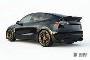 Tesla Model Y Dry Carbon Fibre Rear Canards