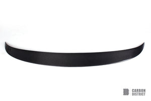 Volkswagen Scirocco (MK3) carbon fibre roof spoiler (stick-on, V1) — UV-stable gloss finish