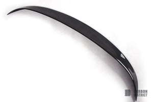 Volkswagen Scirocco (MK3) carbon fibre roof spoiler (stick-on, V1) — fits 2008-2017