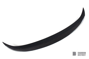 Volkswagen Scirocco (MK3) carbon fibre roof spoiler (stick-on, V1) — view 4
