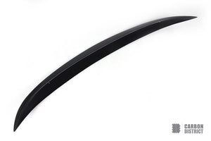Volkswagen Scirocco (MK3) carbon fibre roof spoiler (stick-on, V1) — view 5