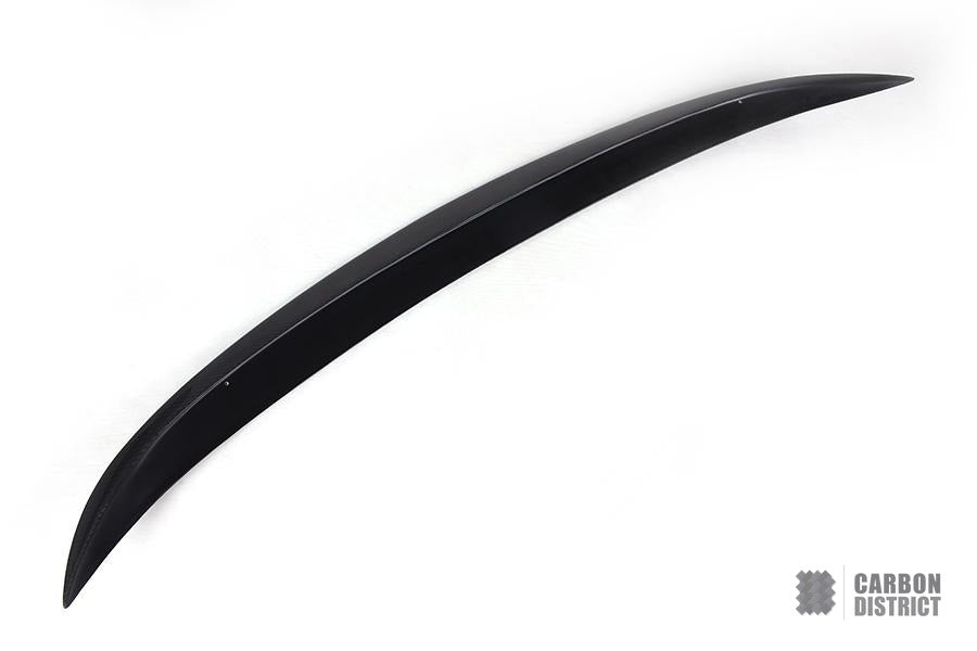 Volkswagen Scirocco (MK3) carbon fibre roof spoiler (stick-on, V1) — view 5