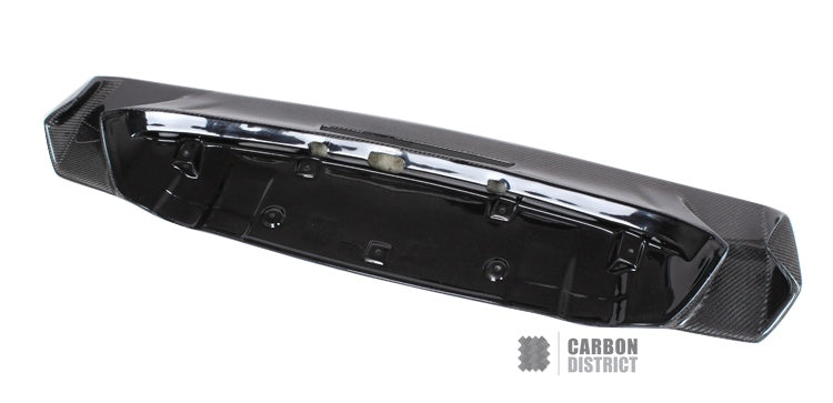 Volkswagen Scirocco (MK3) carbon fibre roof spoiler (V2) — fits 2008-2017