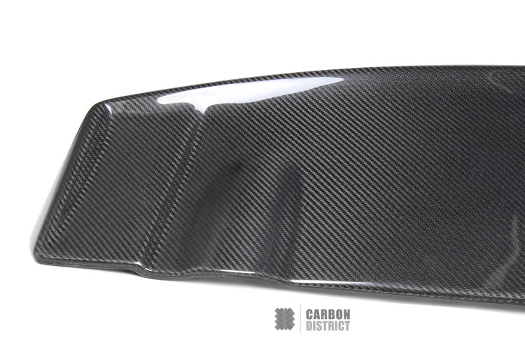 Volkswagen Scirocco (MK3) carbon fibre roof spoiler (V2) — view 4