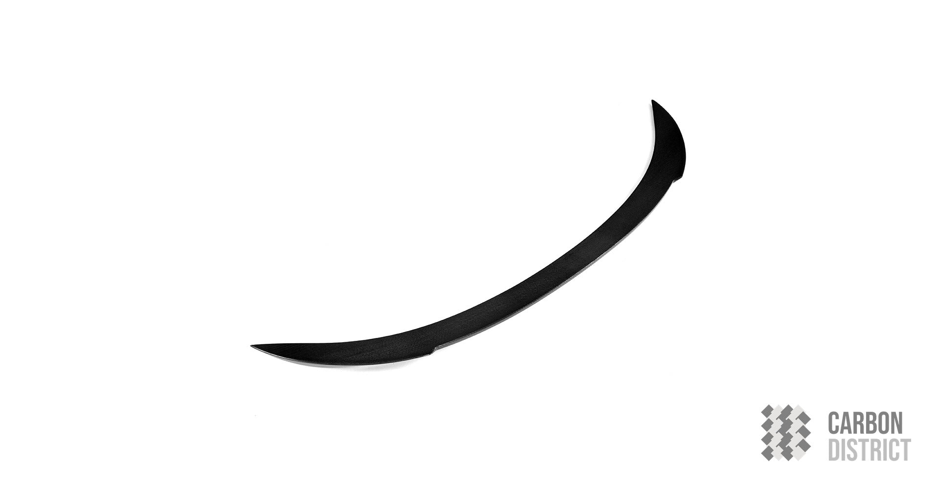 BMW 6 Series (F06/F12) carbon fibre spoiler (Ducktail) — 3K twill gloss finish