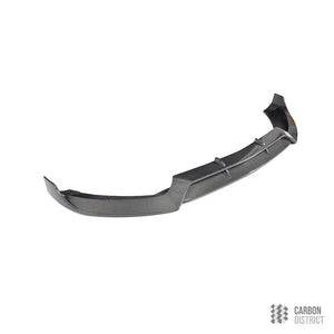 Mercedes C-Class (W205) carbon fibre front lip — 3K twill gloss finish