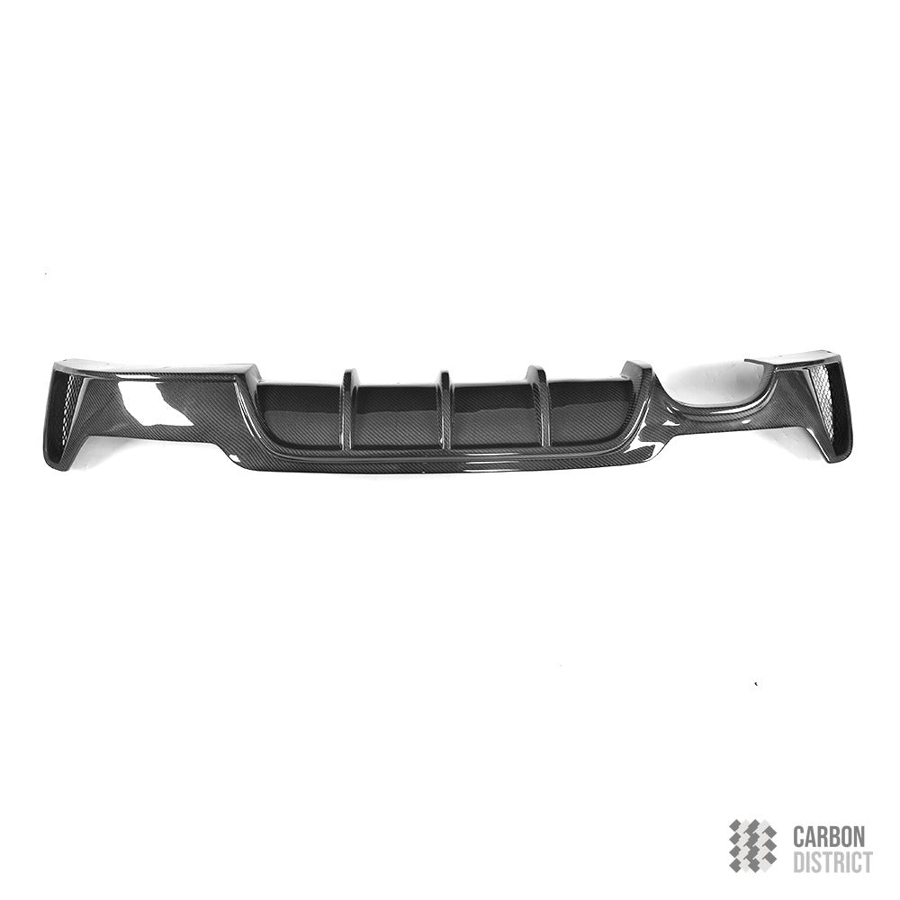 BMW 4 Series (F32/F33/F36) carbon fibre rear diffuser (M sport Lip)