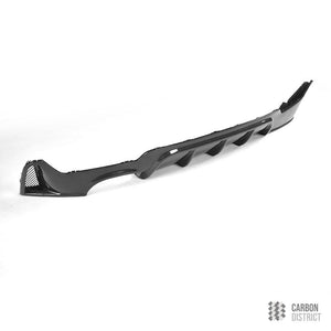 BMW 4 Series (F32/F33/F36) carbon fibre rear diffuser (M sport Lip) — made to order in genuine carbon fibre