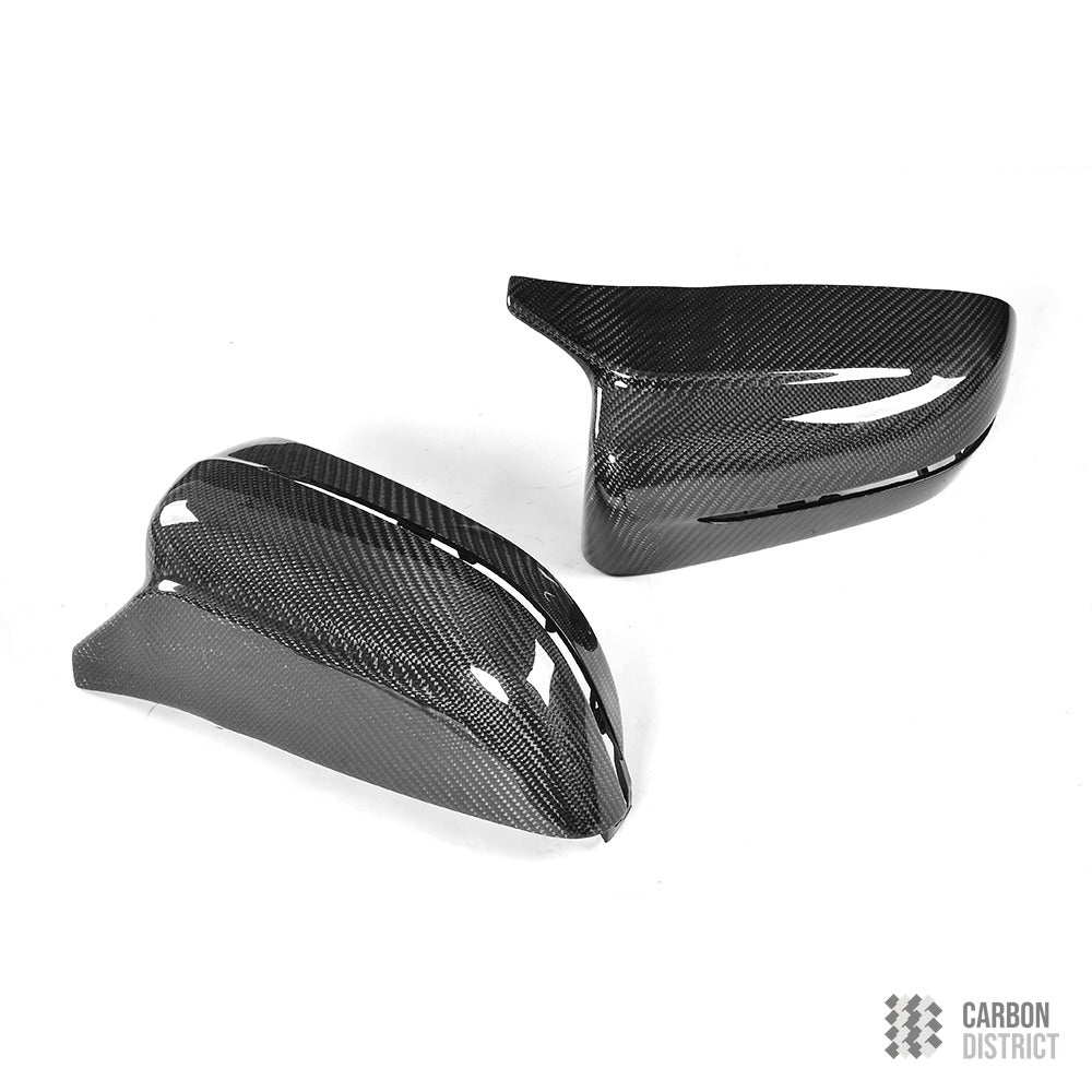 BMW 5 Series (G30) carbon fibre mirror caps — fits 2017-2023