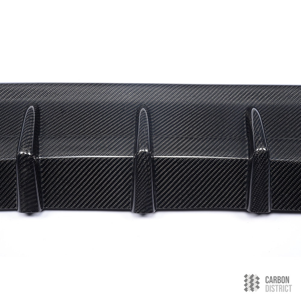 BMW 3 Series (E92) carbon fibre rear diffuser — fits 2006-2013