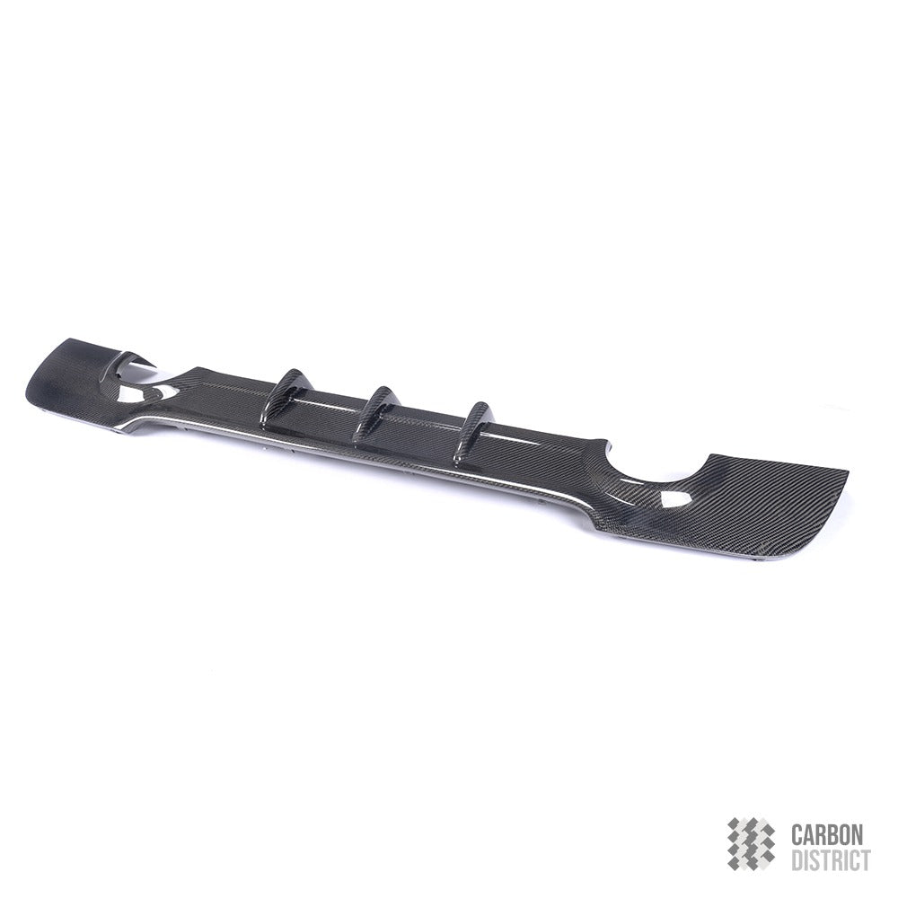 BMW 3 Series (E92) carbon fibre rear diffuser — made to order in genuine carbon fibre