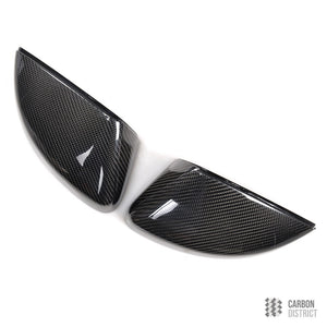 Audi A3/S3/RS3 (8V) carbon fibre mirror caps — fits 2012-2020